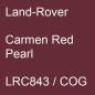 Preview: Land-Rover, Carmen Red Pearl, LRC843 / COG.